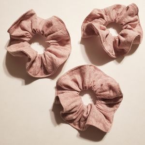 Handmade scrunchies